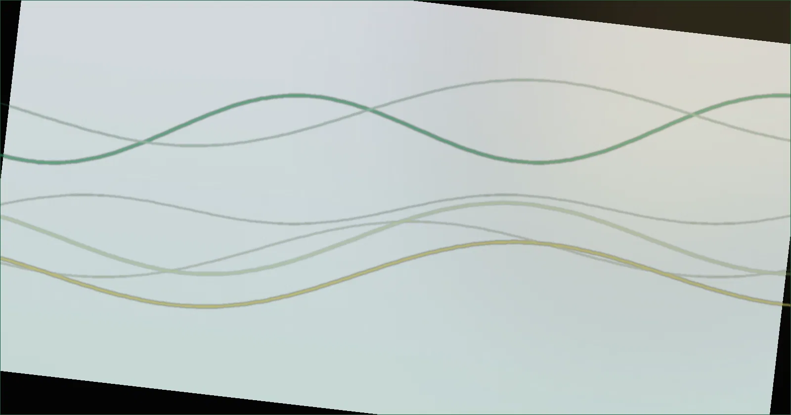 A ring-shaped fitness controller resting on a yoga mat